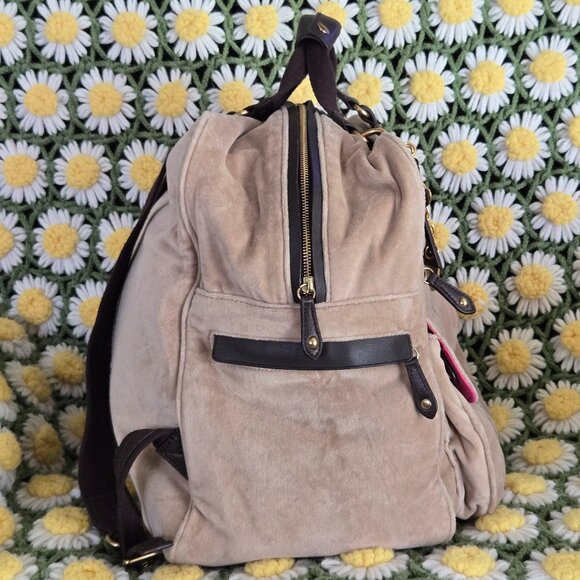 Juicy Couture Velour Backpack - Picture 5 of 15